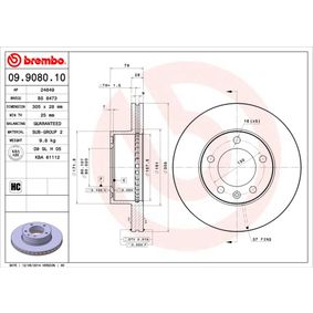 09.9080.10 BREMBO Disco freno