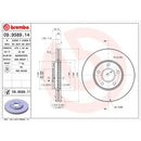 09.9589.14 BREMBO Disco freno