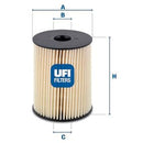 2605400 UFI Filtro carburante