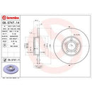 08.5747.14 BREMBO Disco freno