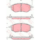 GDB3372 TRW COTEC Kit pastiglie freno Freno a disco