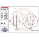 09.7314.24 BREMBO Disco freno