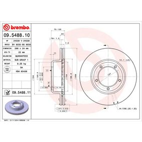 09.5488.10 BREMBO Disco freno