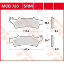 MCB726 TRW Organic Allround Kit pastiglie freno Freno a disco