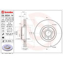 09.9534.14 BREMBO Disco freno