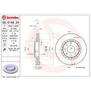 09.5148.24 BREMBO Disco freno