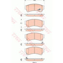 GDB3501 TRW COTEC Kit pastiglie freno Freno a disco