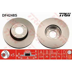 DF4248S TRW Disco freno