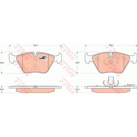 GDB1531 TRW COTEC Kit pastiglie freno Freno a disco