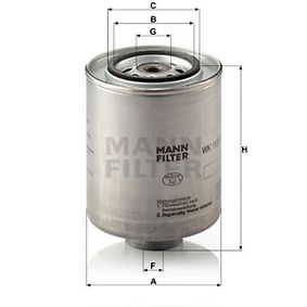 WK1123/1 MANN-FILTER Filtro carburante