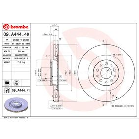 09.A444.40 BREMBO Disco freno