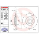 09.5807.10 BREMBO Disco freno