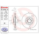 09.9760.10 BREMBO Disco freno