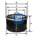 2359600 UFI Filtro olio