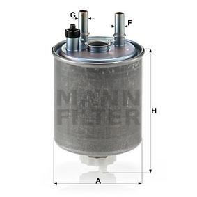 WK918/1 MANN-FILTER Filtro carburante