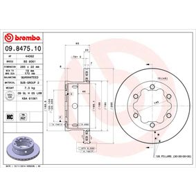 09.8475.10 BREMBO Disco freno