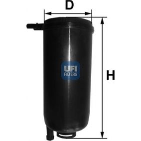 3107100 UFI Filtro carburante