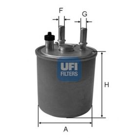 2407300 UFI Filtro carburante