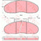 GDB1069 TRW COTEC Kit pastiglie freno Freno a disco
