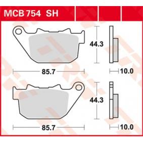 MCB754SH TRW Sinter Street Kit pastiglie freno Freno a disco