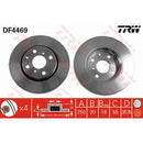 DF4469 TRW Disco freno