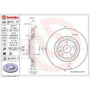 09.9771.11 BREMBO COATED DISC LINE Disco freno