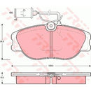 GDB483 TRW Kit pastiglie freno Freno a disco