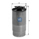 2442700 UFI Filtro carburante