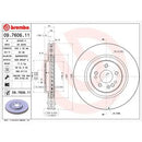 09.7606.11 BREMBO COATED DISC LINE Disco freno