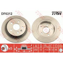 DF6312 TRW Disco freno