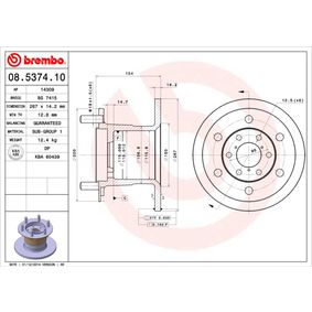 08.5374.10 BREMBO Disco freno