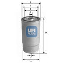 2437901 UFI Filtro carburante