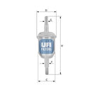 3101500 UFI Filtro carburante