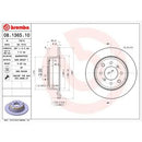 08.1365.10 BREMBO Disco freno