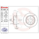 08.4927.10 BREMBO Disco freno