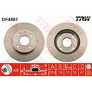 DF4887 TRW Disco freno