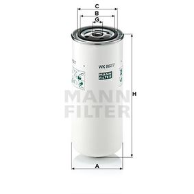 WK962/7 MANN-FILTER Filtro carburante