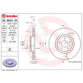 09.9624.24 BREMBO Disco freno