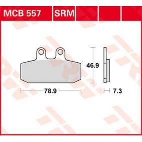 MCB557SRM TRW Kit pastiglie freno Freno a disco