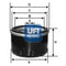 2358400 UFI Filtro olio