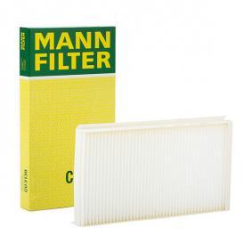 CU3139 MANN-FILTER Filtro Aria abitacolo