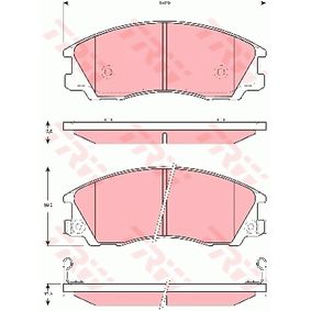 GDB3299 TRW Kit pastiglie freno Freno a disco