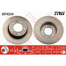 DF4234 TRW Disco freno