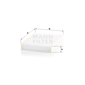 CU27009 MANN-FILTER Filtro Aria abitacolo