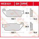 MCB631SRM TRW Kit pastiglie freno Freno a disco