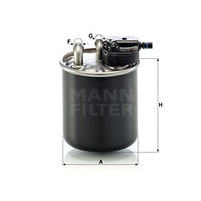 WK820/21 MANN-FILTER Filtro carburante