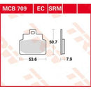 MCB709 TRW Kit pastiglie freno Freno a disco