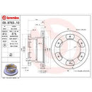 09.9763.10 BREMBO Disco freno