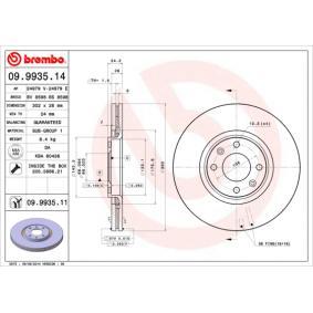 09.9935.14 BREMBO Disco freno