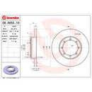 08.A650.10 BREMBO Disco freno